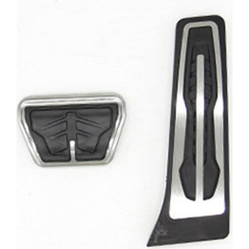 STYO Car Gas Brake pedals AT Pedal Cover for BMW 3 Series G20 G21 2020 X5 G05 X5M X7 G07 2020 2021