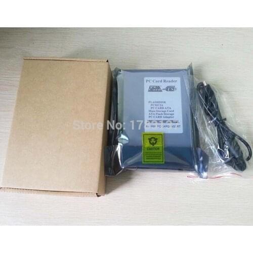 USB2.0 PCMCIA PC Card Reader , can read ATA FLASH Card