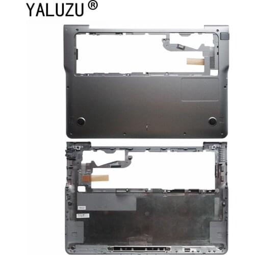 YALUZU NEW Laptop Bottom Base Case Cover for Samsung 530U3B 530U3C 535U3C NP530U3B NP530U3C NP535U3C Silver grey lower case