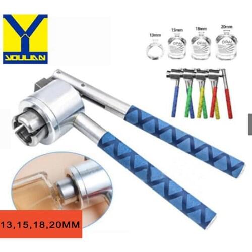 1 pcs Manual Perfume Crimper Custom Spray Bottle Sealing Machine Cap Capper Bottle Cap 13mm 15mm 18mm 20mm