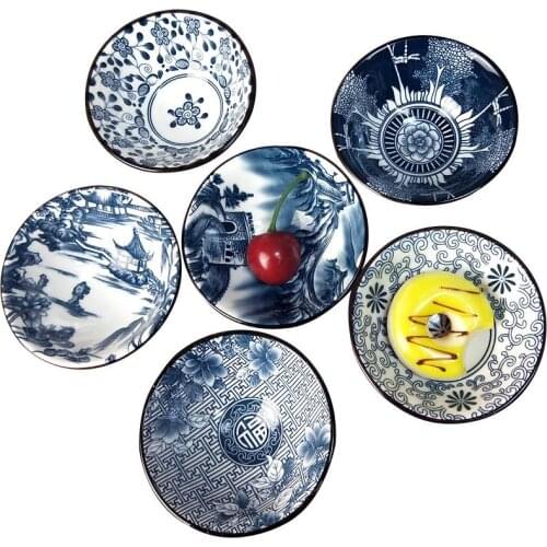 1 Pcs Blue and white Small Ceramic Tea Cups Chinese Kung Fu Teaset Tea Accessories Puer Cup Set Drinkware Teaware Decor Crafts