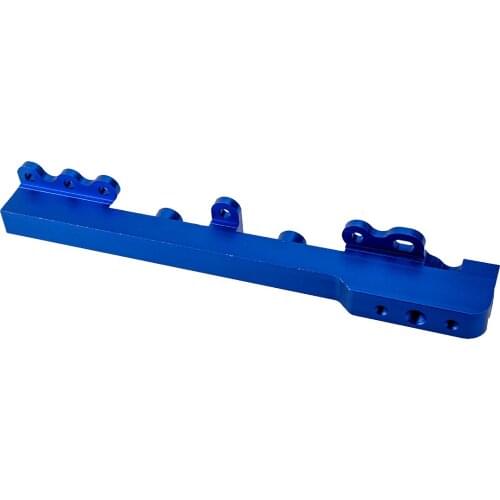 Aluminum Car High Flow Volume Fuel Injector Rail Blue Fit For Honda D Series SOHC D16