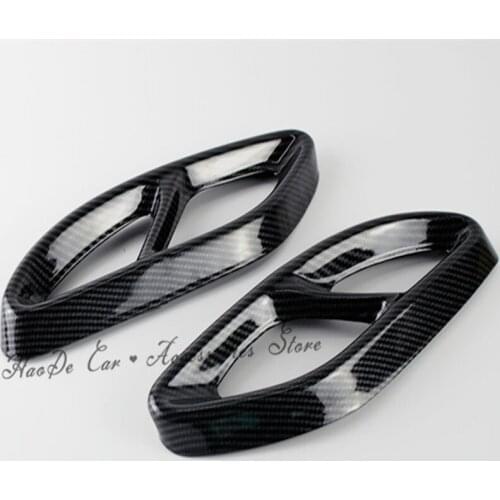 Car Accessories Exhaust Pipe Tail Cover Trim For Mercedes Benz E-Class W213 W205 GLC C A Class A180 A200 W176 2015-2019