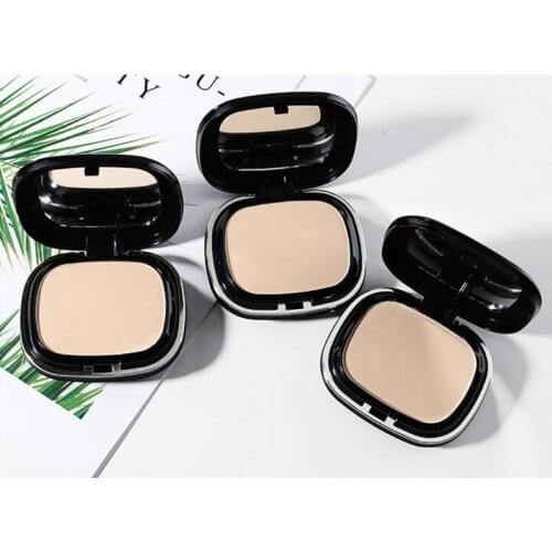 Double Layer Powder Dry Wet Dual-use Concealer Light Smooth Photosensitive Moisturizing Oil Control Foundation Pressed Powder