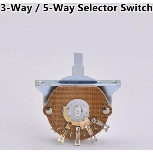 1 Piece OAK 3-Way Electric Guitar Pickup Selector Switch Pickups Switch