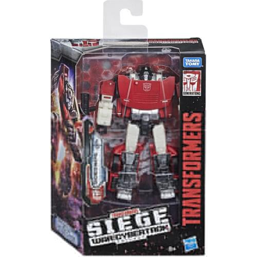 Hasbro Transformers Siege of Cybertron Autobots Deluxe Class Sideswipe Action Figure Assembled Model Toy Gift