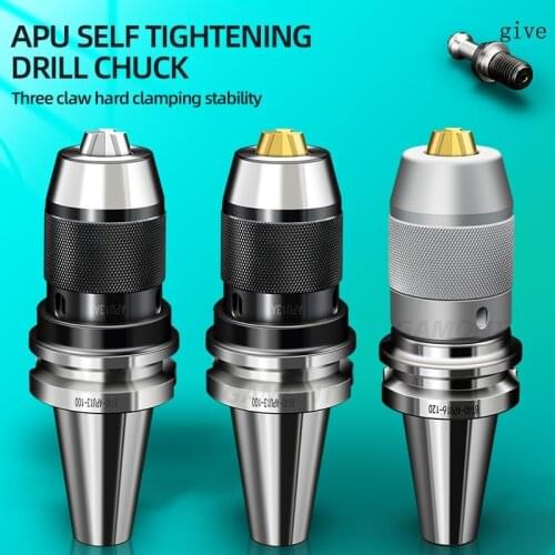 GAMONT High precision self-tightening self-locking integrated APU drill chuck shank BT30/40/50-08/13/16