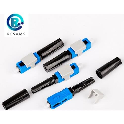 FTTH CIXI H08 Cold Joint Easy To Use Fiber Covered Wire SC UPC Quick Connector Optic Fast Free Shipping Optical 50mm Length