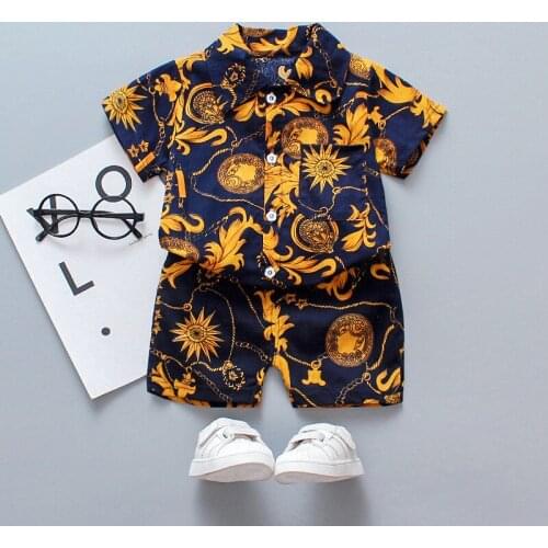 Boys Clothing Sets Dragon Pattern Fashion Kung Fu Summer Clothes Newborn Toddler Baby Short Sleeve T Shirts+shorts Pants