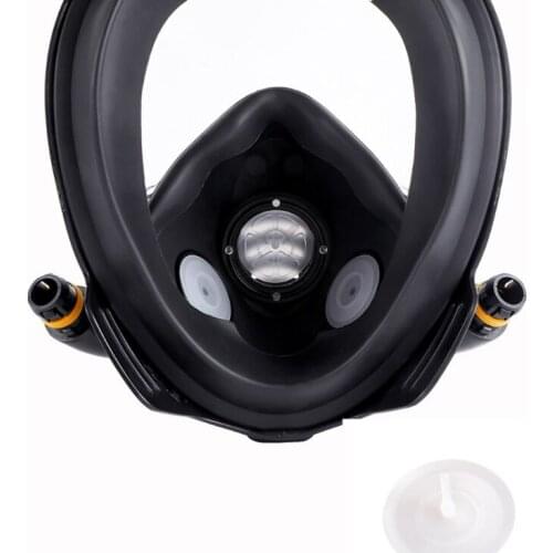 Full Face Snorkel Mask, Snorkeling Gear with Camera Mount, Foldable 180 Degree Panoramic View Anti-Fog Anti-Leak