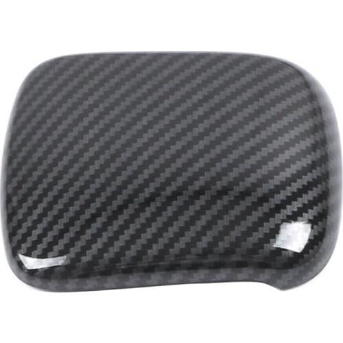 For Mercedes Benz GLB 2020 Carbon Fiber ABS Car Gear Shift Knob Frame Cover Trim Moldings Car Styling Accessories