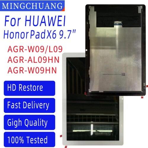 New For Huawei Matepad T10/Honor Pad X6 AGR-W09 AGR-L09 AGR-W09HN AGR-AL09HN LCD Display Touch Screen Assembly Replacement Part