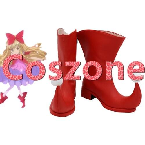 Shugo Chara! Mashiro Rima Cosplay Shoes Boots Halloween Carnival Party Cosplay Costume Accessories