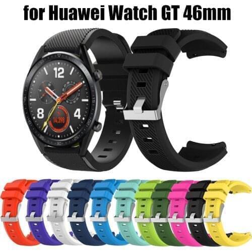 For Huawei Watch GT Silicone Strap Watch Band Wrist Watchbands Bracelet Smart Watches Bands watchgt