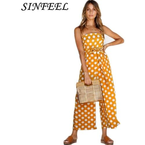 Женские летние комбинезоны SINFEEL China At AliExpress