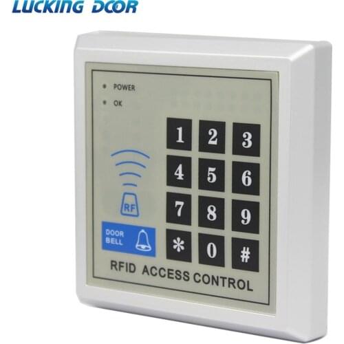 LUCKING DOOR RFID 13.56MHZ IC Access Control System Device Machine IC Card Security Proximity Entry Door Lock 450 user