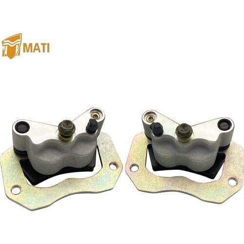 Mati Rear Left Right Brake Caliper Assembly for ATV Polaris General 1000 RZR 900 900S 1000 1000S with Pads 1912274 1912275