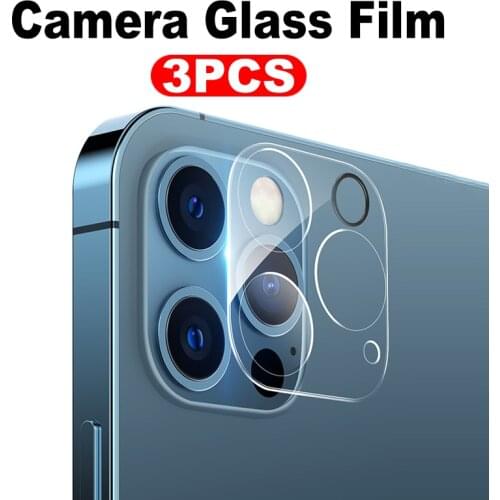 Camera Lens Tempered Glass For iPhone 11 12 Pro XS Max X XR Screen Protector On iPhone 11 7 8 6 6S Plus SE 2020 Protective Glass