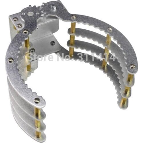 1piece Mechanical Robot Claw Robot Gripper Symmetric Grasping Large Clamp For DIY Manipulator Robot Arm Parts Model Accessories
