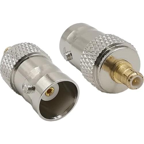 1PCS MCX Male Plug to BNC Female Jack RF Coaxial Coax Adapter Connector for DS0201 /DSO201/ DSO Quad /DS203 Oscilloscope (OSC)