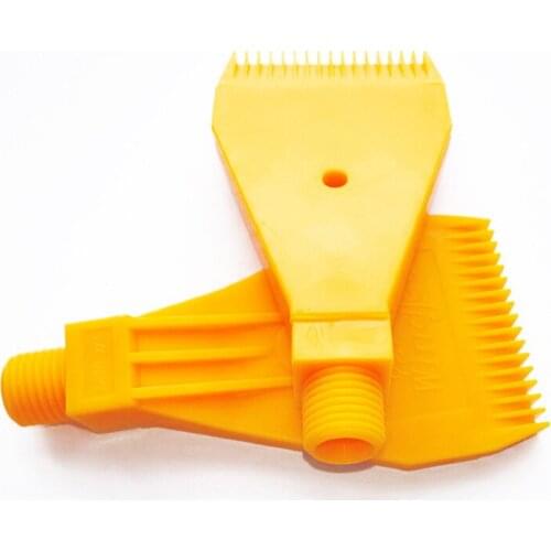 10 pcs/lot ) 1/4" BSPT Thread size, ABS Material, 727-15Flat Wind Jet Air Nozzles