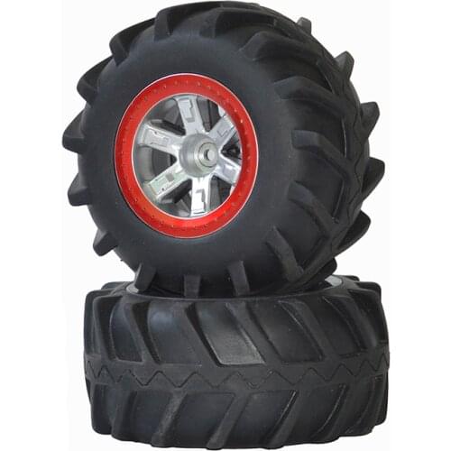 2PCS/4pcs Tyres With Sponge 9115 2.4GHz Car Spare Parts Tyres With Sponge 15-ZJ01 Plastic&Rubber Wheel