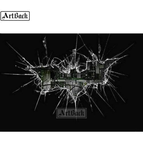 5d diamond painting bat icon full square landscape cross stitch 3d round diamond art handmade mosaic kit