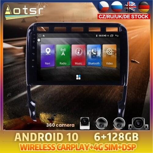 Android 10 For Porsche Cayenne 2004 2005 2006 2010 Car DVD GPS Coche Navigation Auto Radio Stereo Multimedia Player HeadUnit