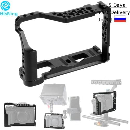 BGNing CNC Aluminum Camera Cage for Fujifilm X-T3 /XT3 /XT2 /X-T2 DSLR Photography Stabilizer Rig Protective Case Quick-Release