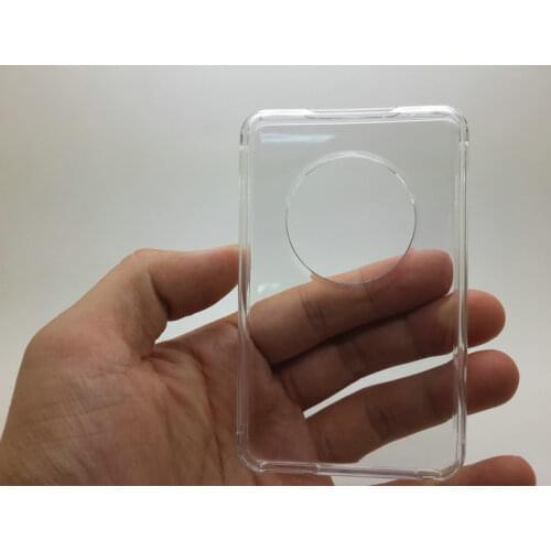 100x UltraThin Crystal Transparent PC hard Back Cover Case For Apple iPod Classic 6th 120GB 80GB clear case shell new 7th 160gb