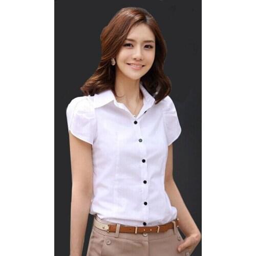 HZCX FASHION White Blouses