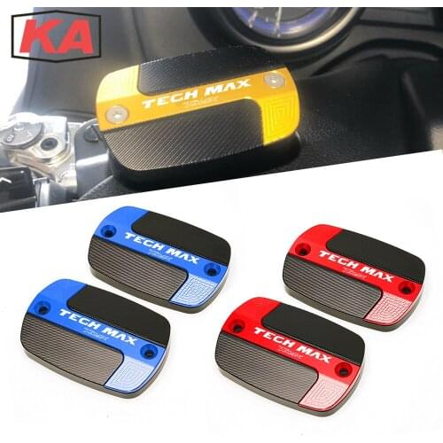 For YAMAHA Tech Max T-Max 560 T-Max560 Tmax560 2020 Aluminum Alloy Motorcycle Front Brake Fluid Fuel Reservoir Tank Cap Cover