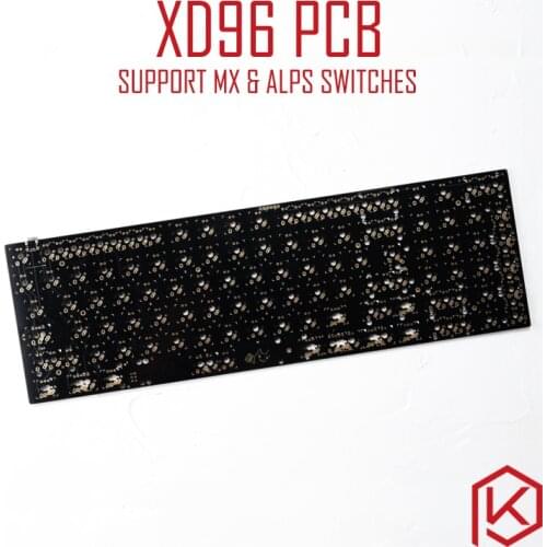 Xiudi xd96 pcb 90% Custom Mechanical Keyboard Supports TKG-TOOLS Underglow RGB PCB programmed kle Kimera core Lots of layouts
