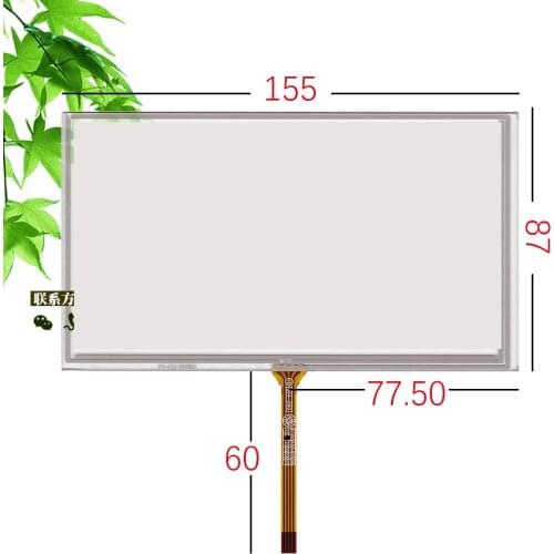 New original 6.2'' inch car touch screen HSD062IDW1-A00 A20 TM062RDH03 navigation handwriting screen 155*87