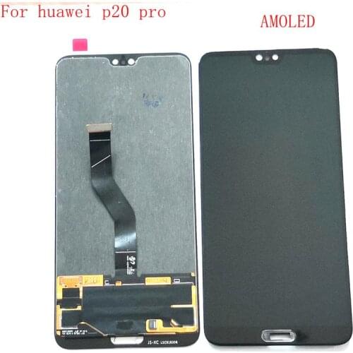 Original Amoled For Huawei P20 pro CLT-L29 CLT-L09 lcd screen digitizer touch glass full set p20pro screen