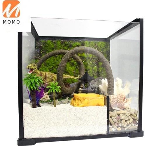 Hermit Crab Pet Feeding Box Novice Breeding Set Live Feeding Theme Landscaping Crab Jar