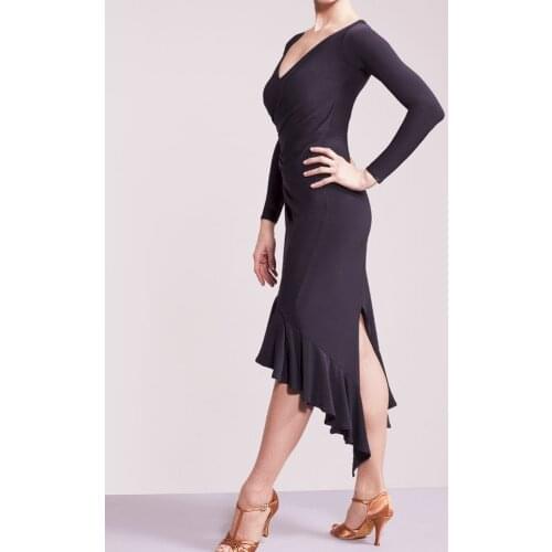 2017 Latin Dance Dress Women Women Regata Feminina Dance Wear Roupa De Ginastica Lady Ballroom Cha Cha Rumba Samba Dance Costume