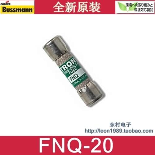 TRON US BUSSMANN Fuse Fuse FNQ-20 FNQ-20A 500V 10 times; 38mm