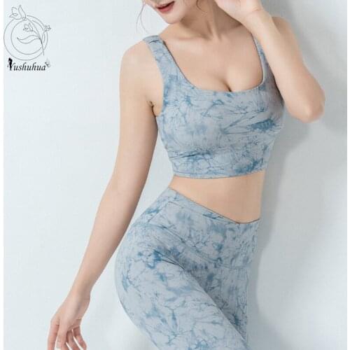 Yoga Crop Top for Women Sports Bra Sexy Underwear Push Up Bras Solid Athletic Vest Gym Fitness Shirt Sport Running Sportswear