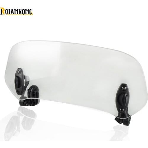 FOR DUCATL 996/996B/SPS/R 1999-2009 HOND NSR250 MC 18 21 22 19 1988-2008 Universal Motorcycle Adjustable Windscreen Deflector