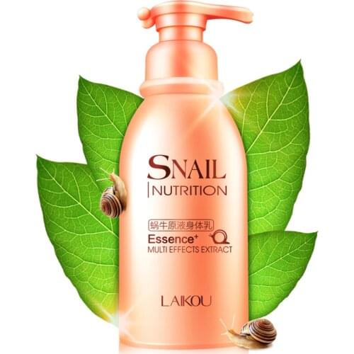 LAIKOU Snail Incense Moisturizing Body Lotion Whitening 250G Can Protect Wet Moist Skin Deep Supplementary Water Body Creams