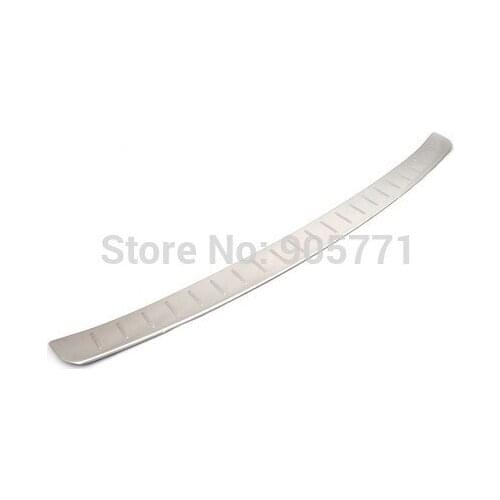 High Quality Chrome Rear Protection Bumper Guard Plate for BMW X5 F15 2014 Up free shipping