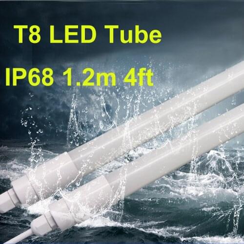 10pcs 1.5m 1.2m 4ft 5ft T8 Led Tube Light Bar Light Waterproof IP68 22W 18W 13W 9W 30cm 60cm 90cm Led Batten Light Cold room