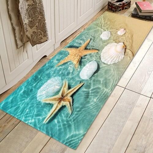 3D Kitchen Floor Mat Anti-slip Area Rug for Living Room Bedroom Soft Carpets Hallway Rug Bathroom Foot Mat Home Door Carpet