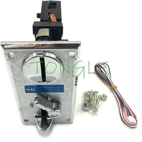 5pcs Intelligent Coin Acceptor Reader CPU Coin Selector For Arcade Game Machine Or Vending Machine