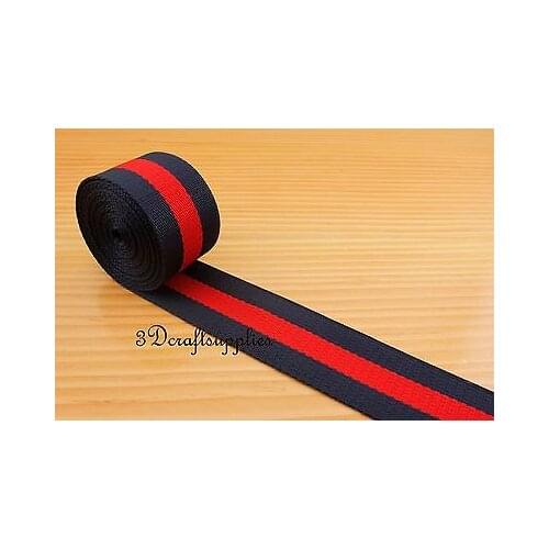 5 yards 1.5 inch(38mm) heavy weight polyester webbing Ribbon for key fob strap ZC22