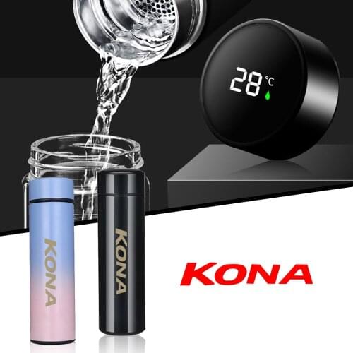 Car accessories Fashionable Insulation Water Cup the Car For Hyundai KONA