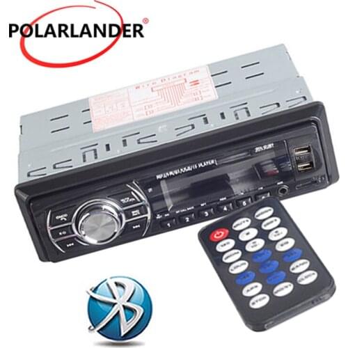 1 Din Car Stereo Car Radio Car MP3 Player OLED Color Screen Bluetooth FM Turner Support USB/SD/MMC Card Reader Aux-in