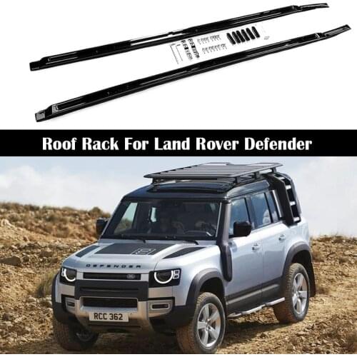 Roof Rack For Land Rover Defender 2020 2021 Racks Rails Bar Luggage Carrier Bars top Racks Rail Boxes Aluminum alloy