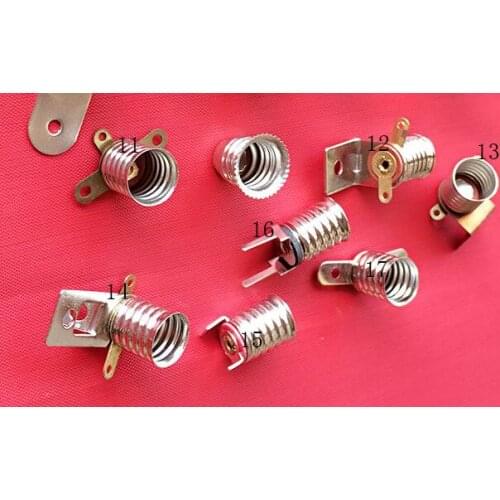 Mix 17kinds E10 lamp holders light bracket for indicator